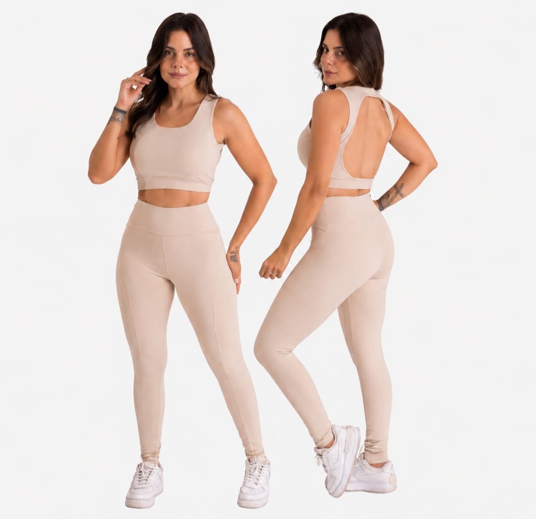 Top Fitness Feminino com Costas Abertas