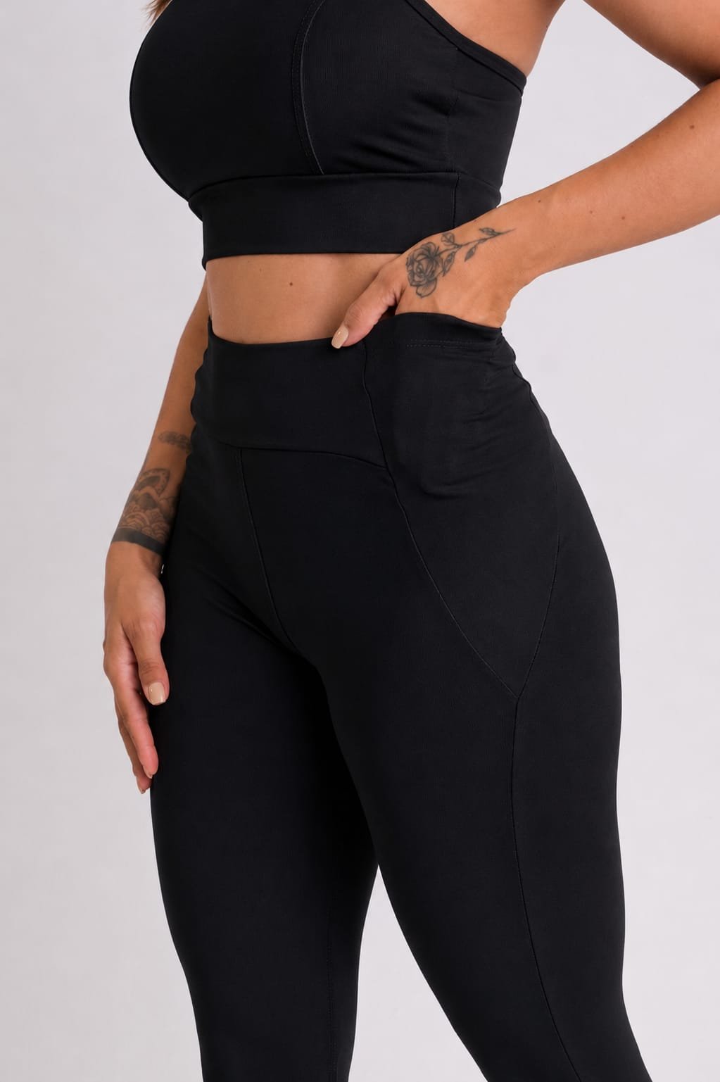 Legging Fitness Feminina de Cintura Alta